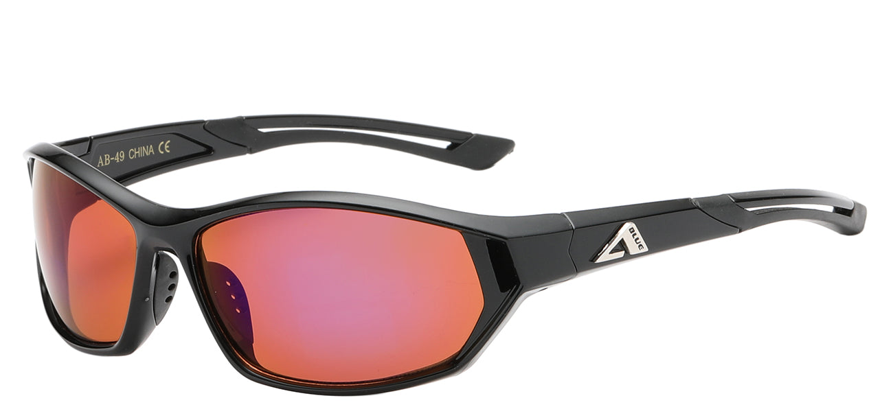 Arctic Blue Rugged Square Sunglasses