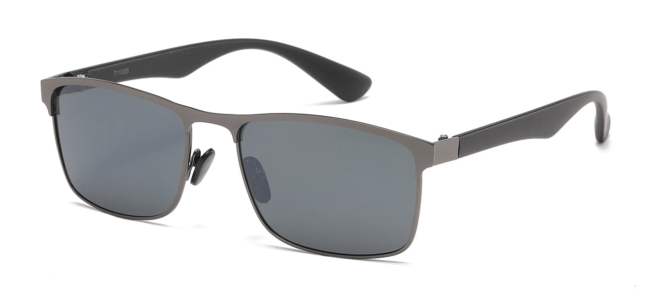 Metallic Square Sunglasses - American Classic