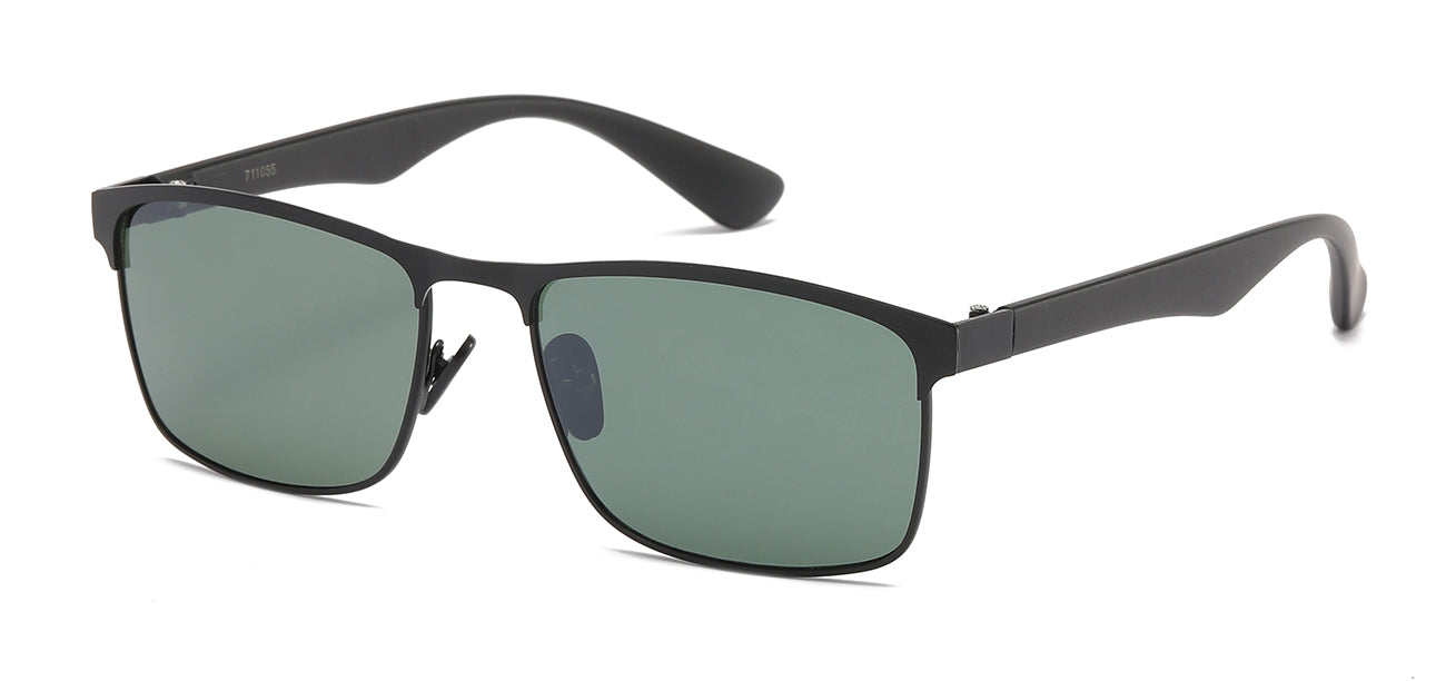 Metallic Square Sunglasses - American Classic