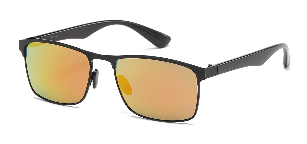 Metallic Square Sunglasses - American Classic