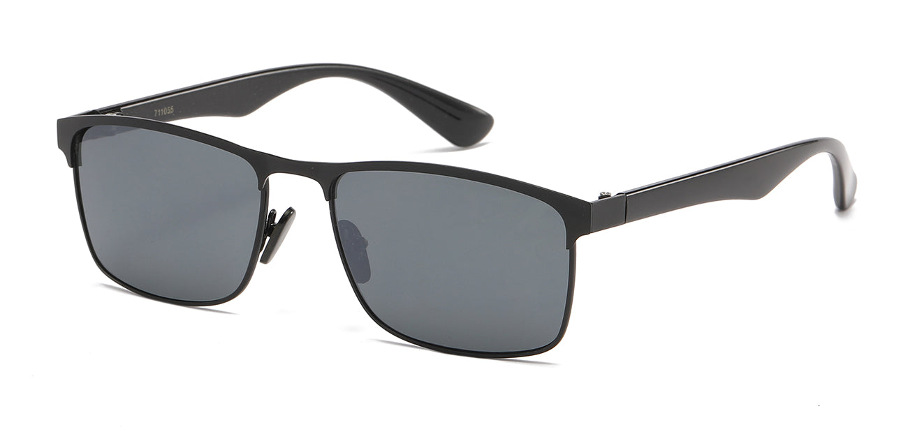 Metallic Square Sunglasses - American Classic