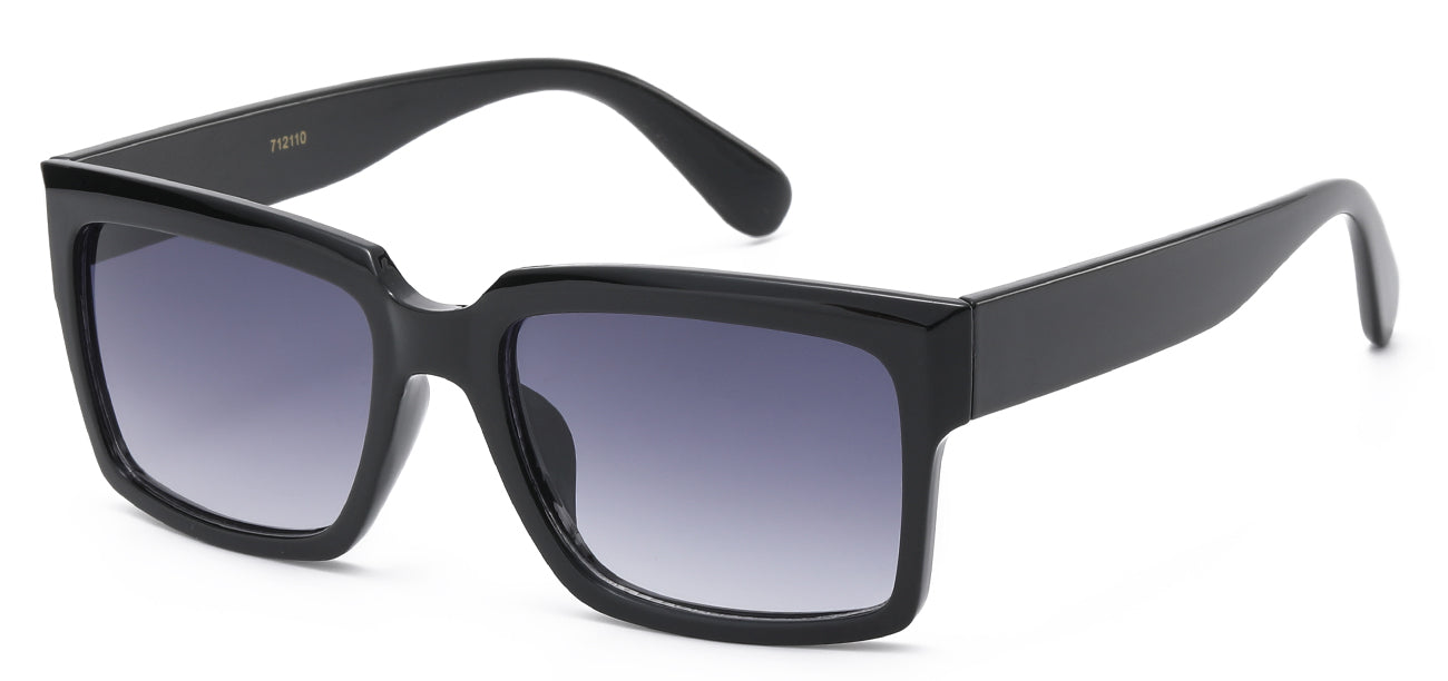 Black Square Sunglasses - Wholesale Pack