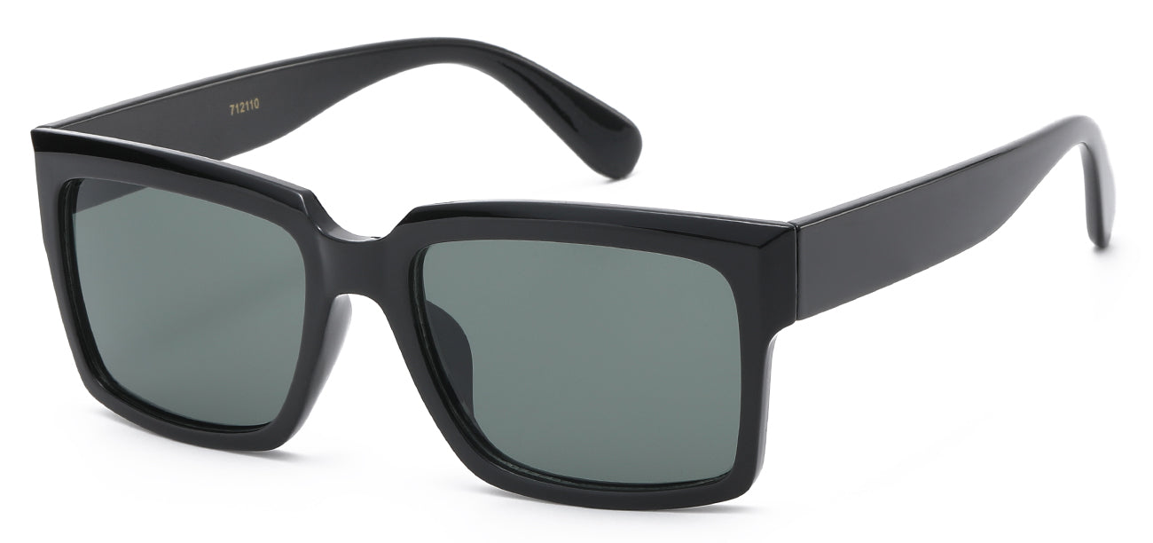 Black Square Sunglasses - Wholesale Pack