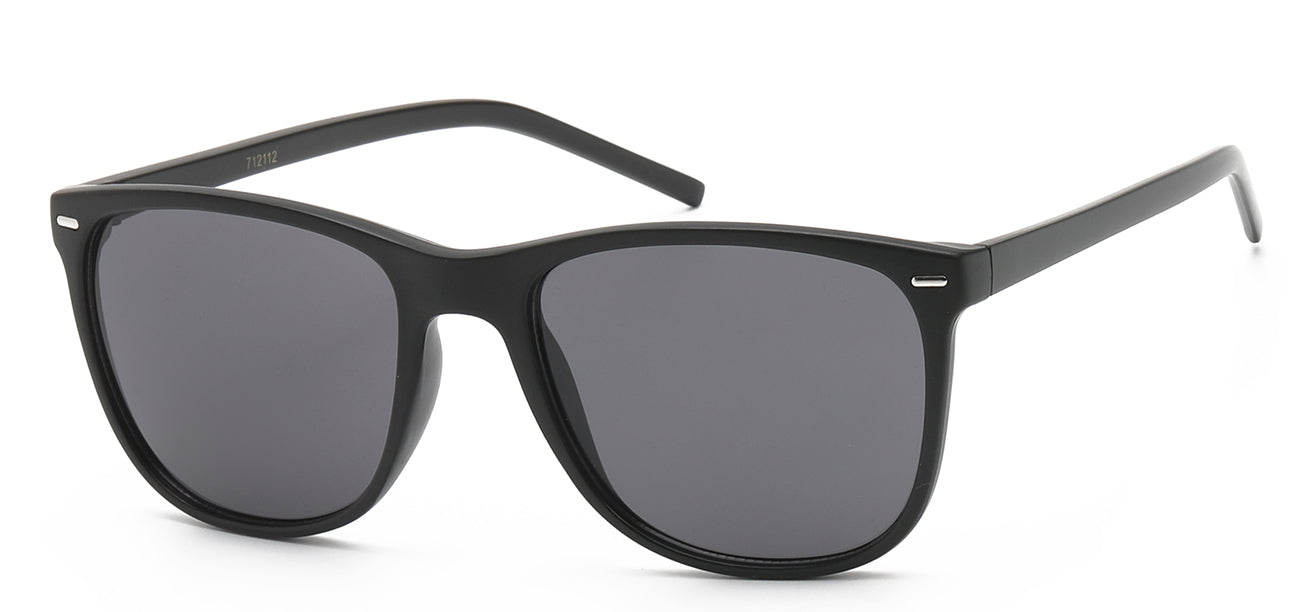 Classic Round Black Sunglasses - Wholesale Dozen