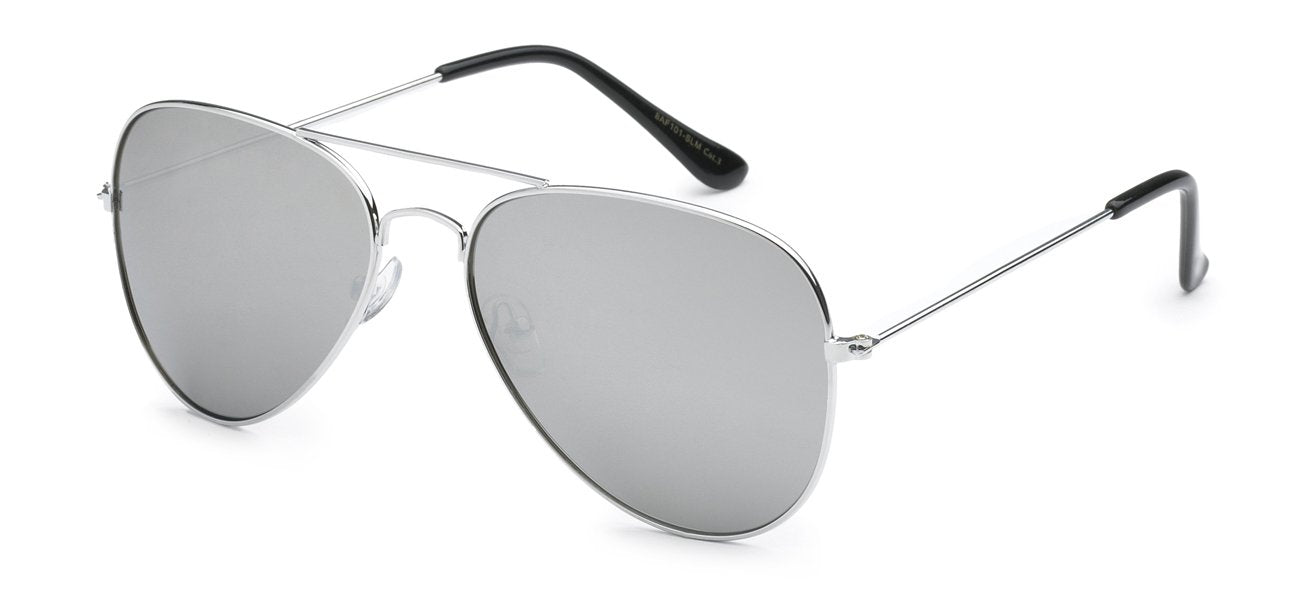 AIR FORCE 8AF101-SLM SILVER FRAME AVIATOR LENS