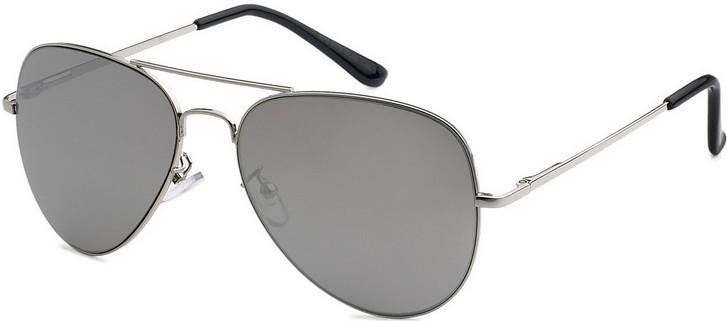 AIR FORCE SILVER MIRROR LENS AVIATOR