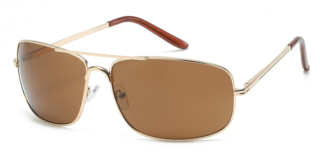 Sleek Aviator Sunglasses - Metallic Frame - Wholesale