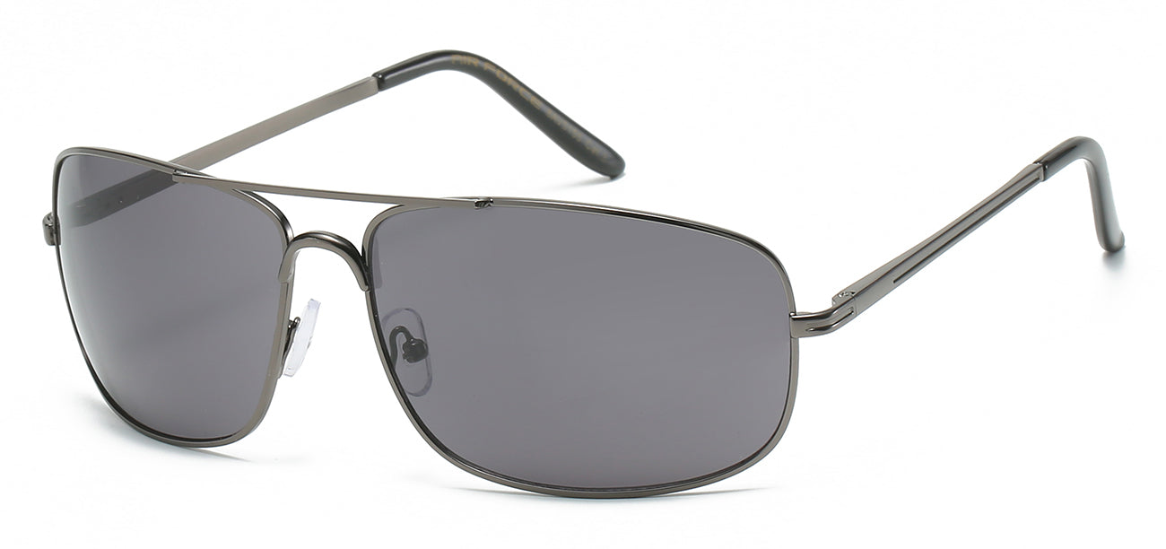 Sleek Aviator Sunglasses - Metallic Frame - Wholesale