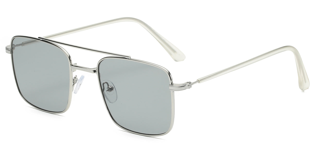 Aviator Sunglasses - Metallic Frame - 12 Pack