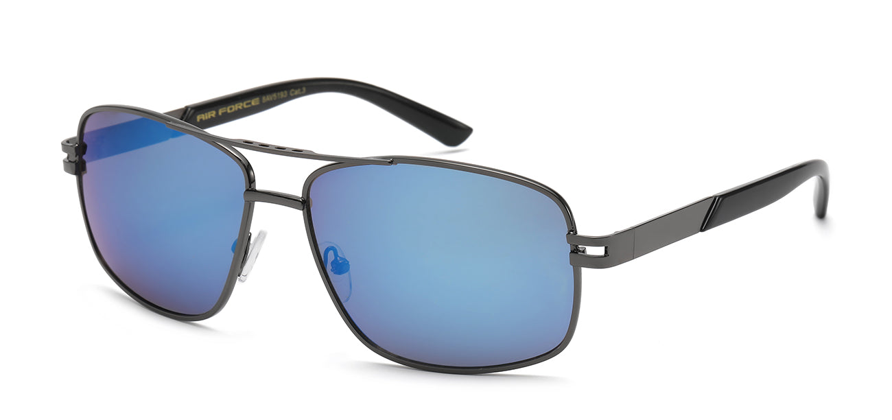 Metallic Frame Aviators - 100% UV Protection