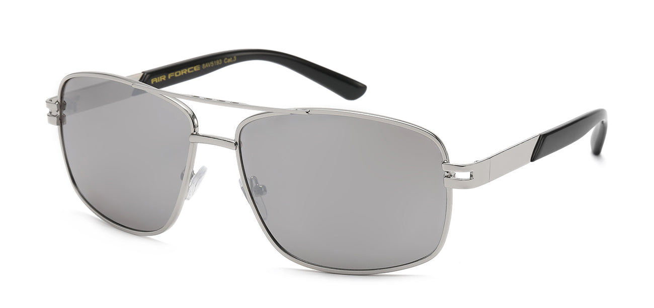 Metallic Frame Aviators - 100% UV Protection