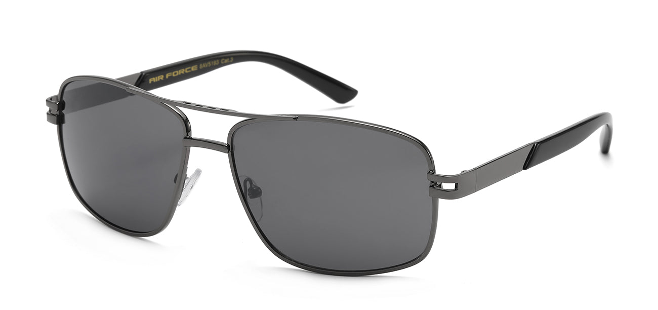 Metallic Frame Aviators - 100% UV Protection