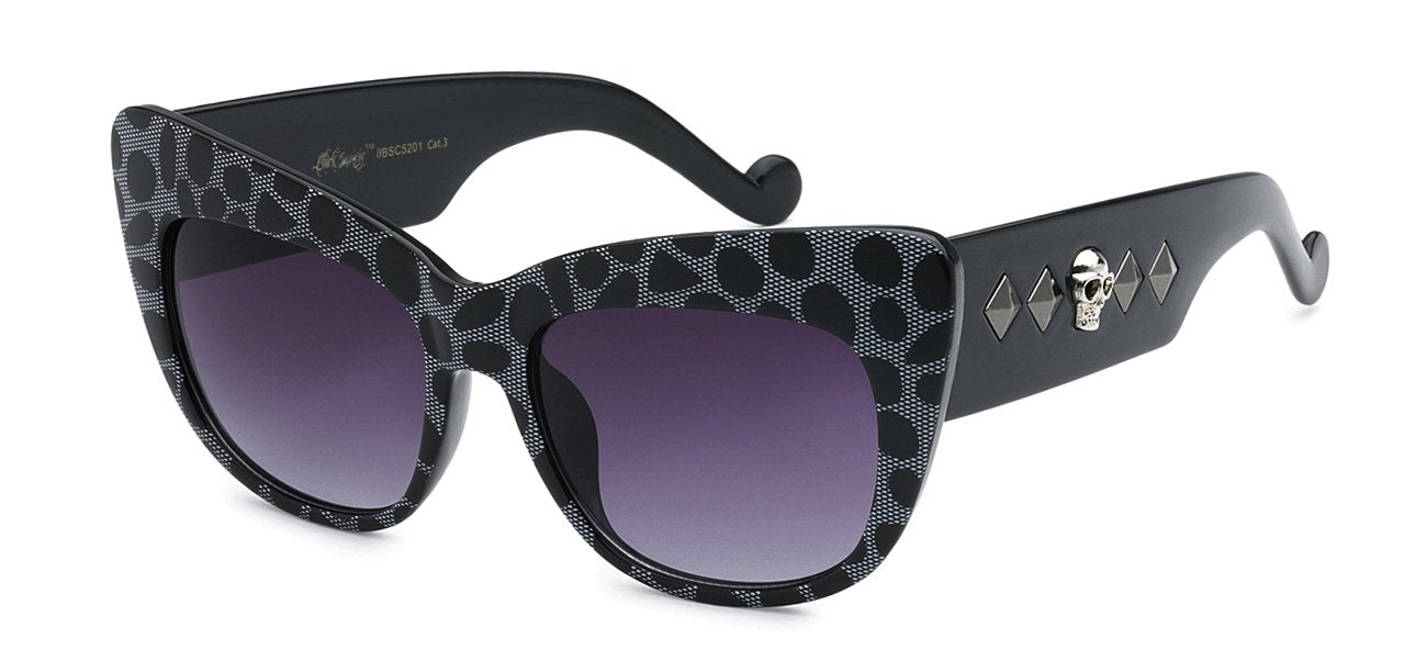 BLACK SOCIETY 8BSC5201 UNISEX SUNGLASSES