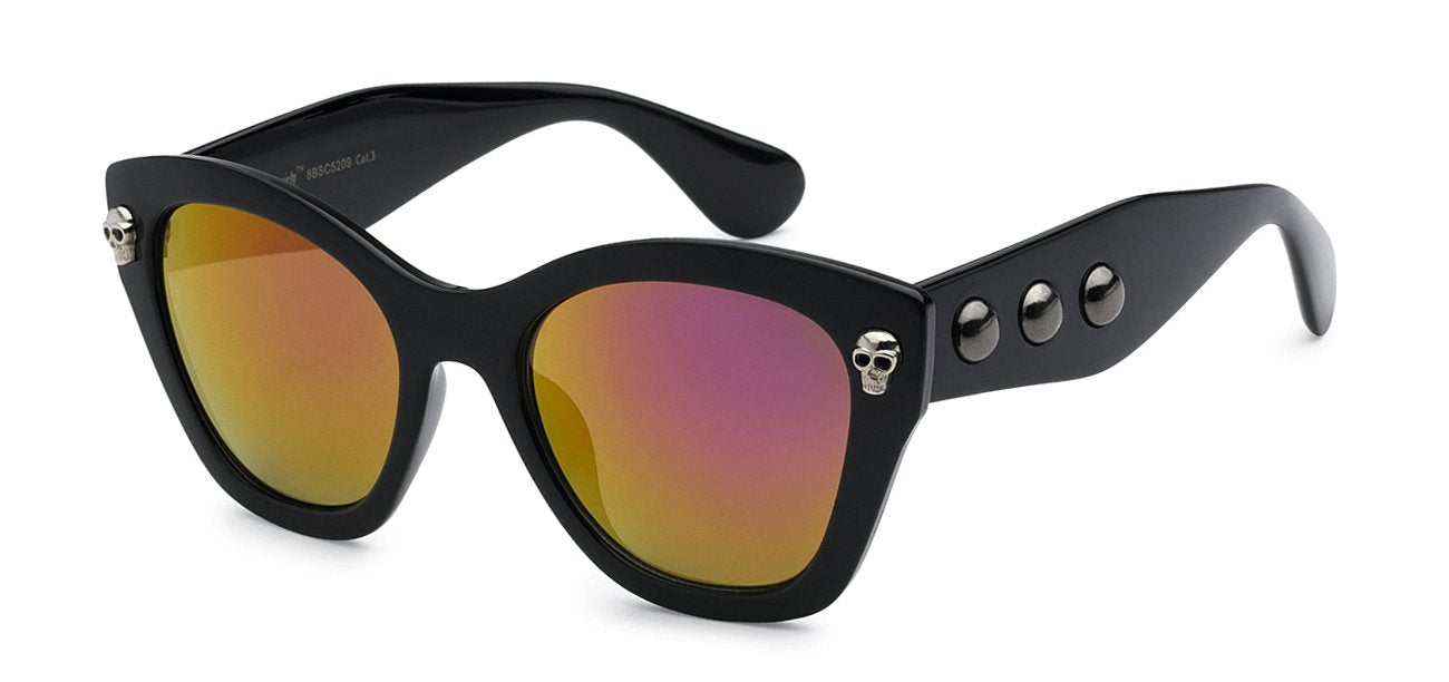 BLACK SOCIETY 8BSC5209 UNISEX SUNGLASSES