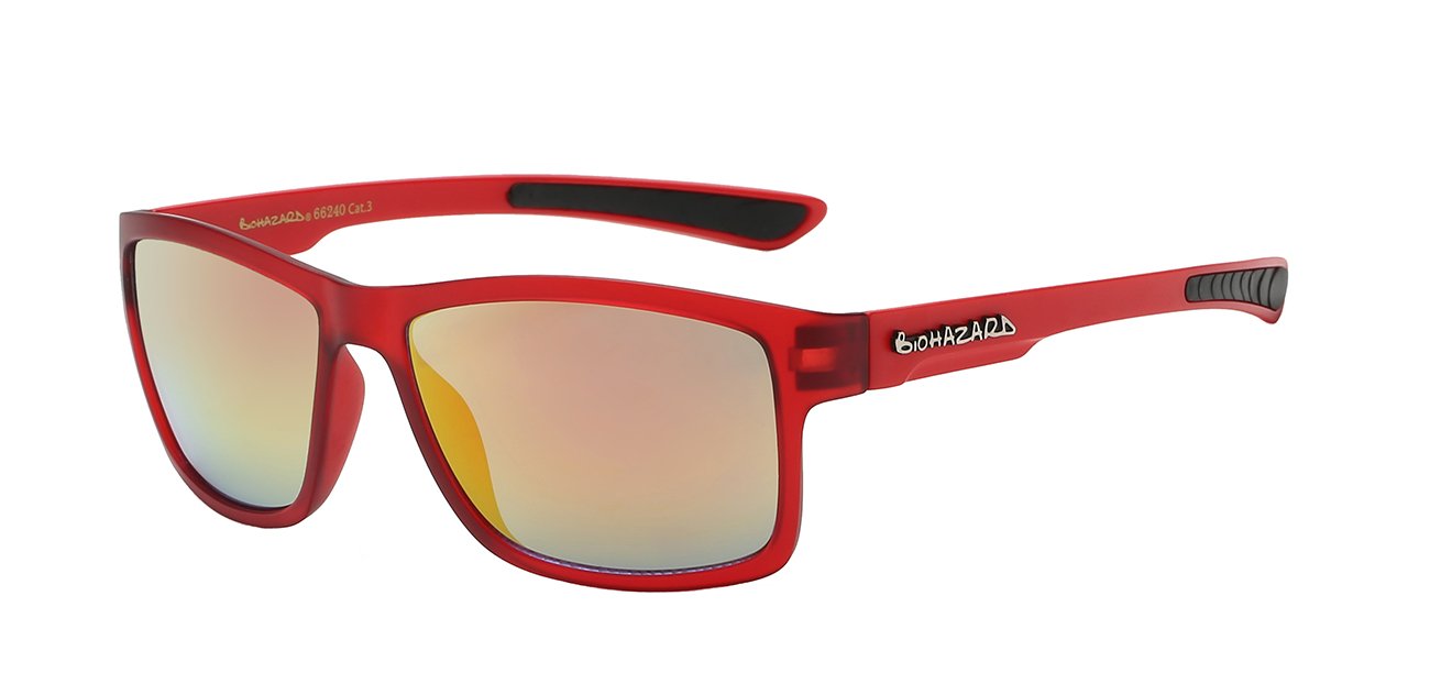 TRENDY TWO TONE SQUARE FAME SUNGLASSES