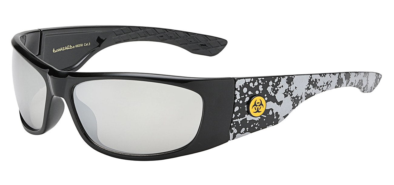 Biohazard Polycarbonate Sports Wrap Sunglasses