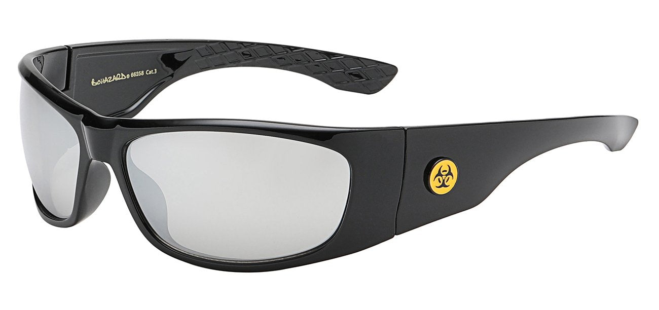 Biohazard Polycarbonate Sports Wrap Sunglasses