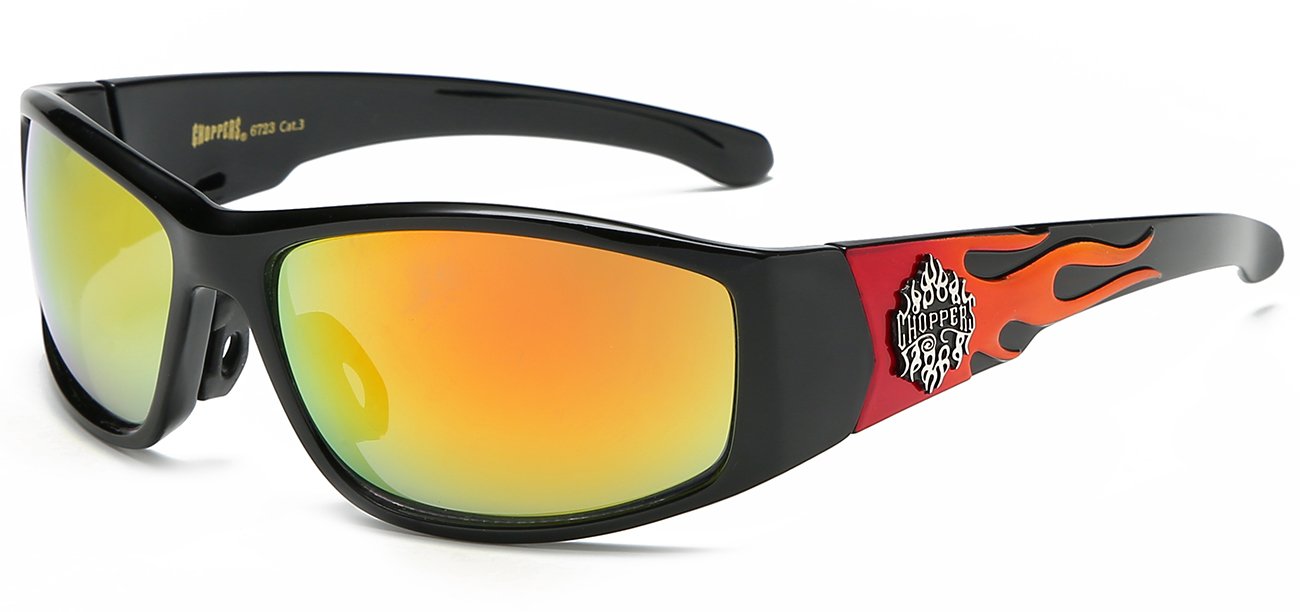 CHOPPERS RUGGED WRAP FLAME PRINT LENS