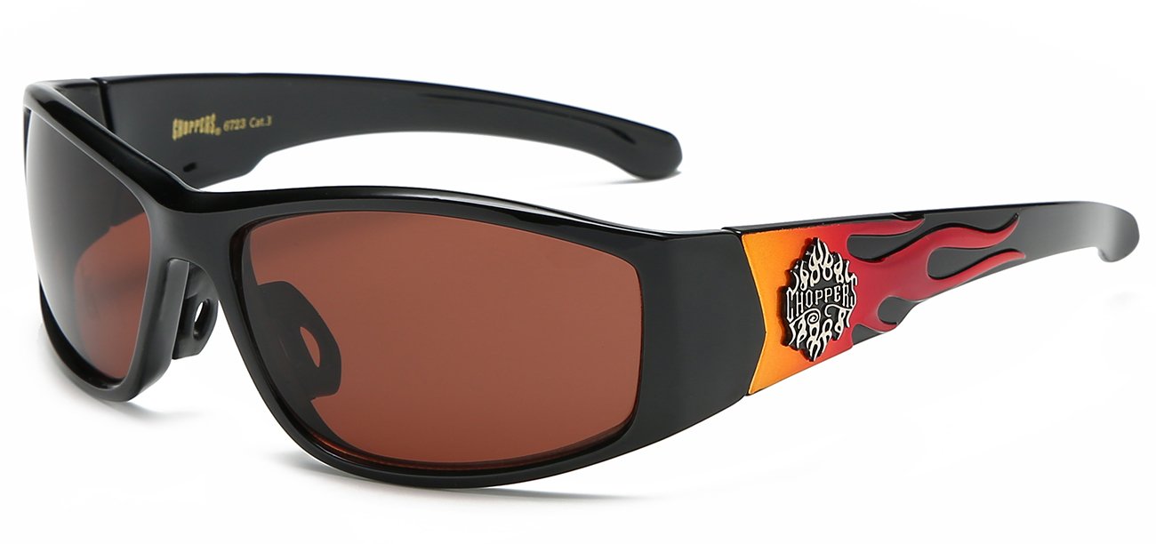 CHOPPERS RUGGED WRAP FLAME PRINT LENS