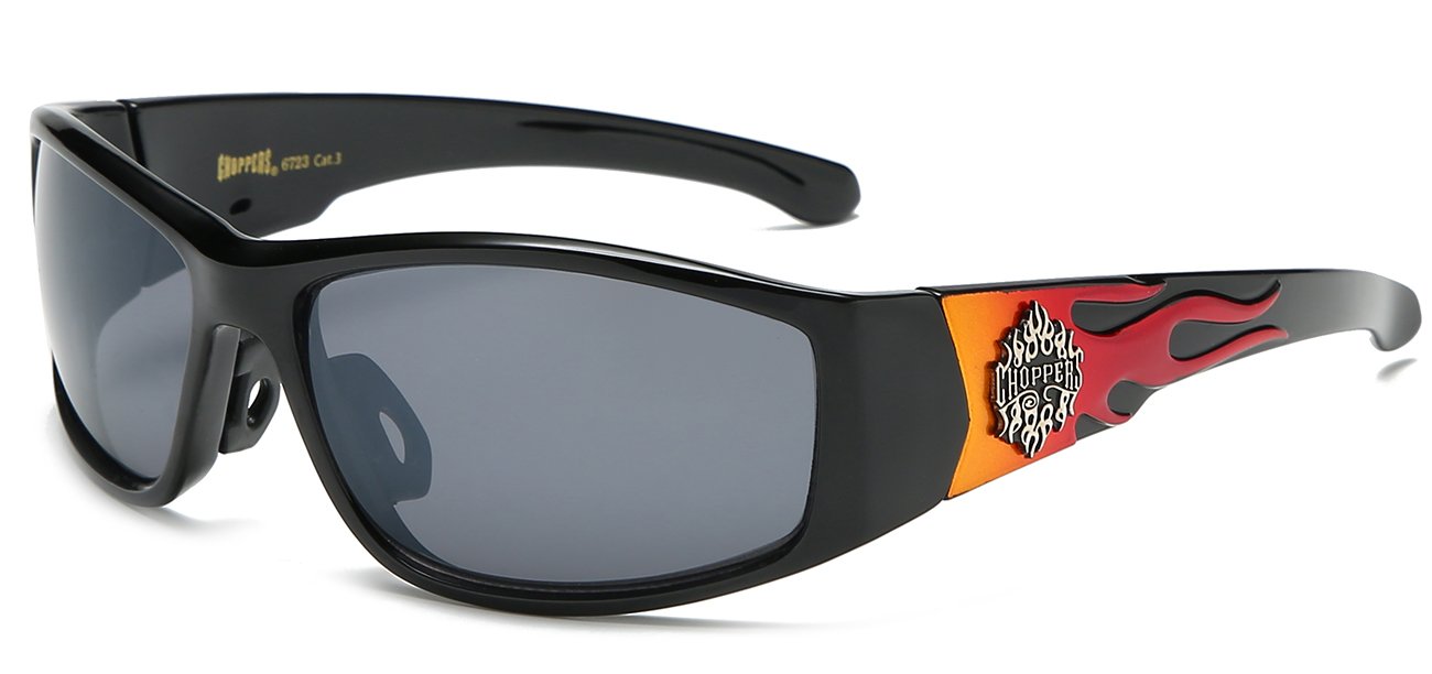 CHOPPERS RUGGED WRAP FLAME PRINT LENS