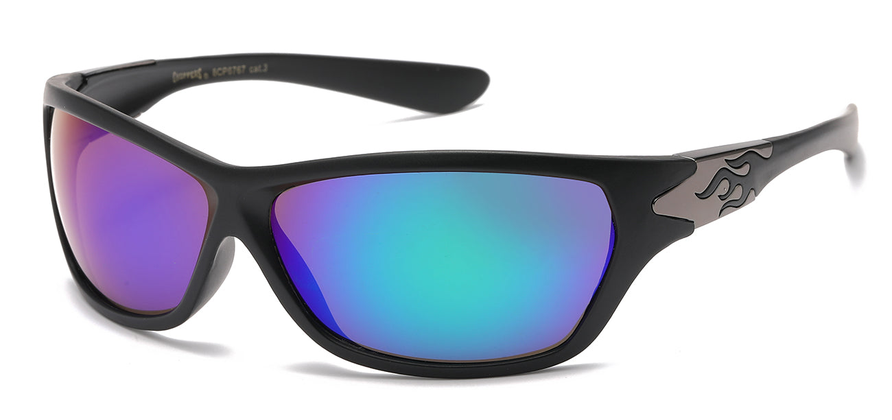 Choppers Sunglasses: Wrap Design, Lens Options