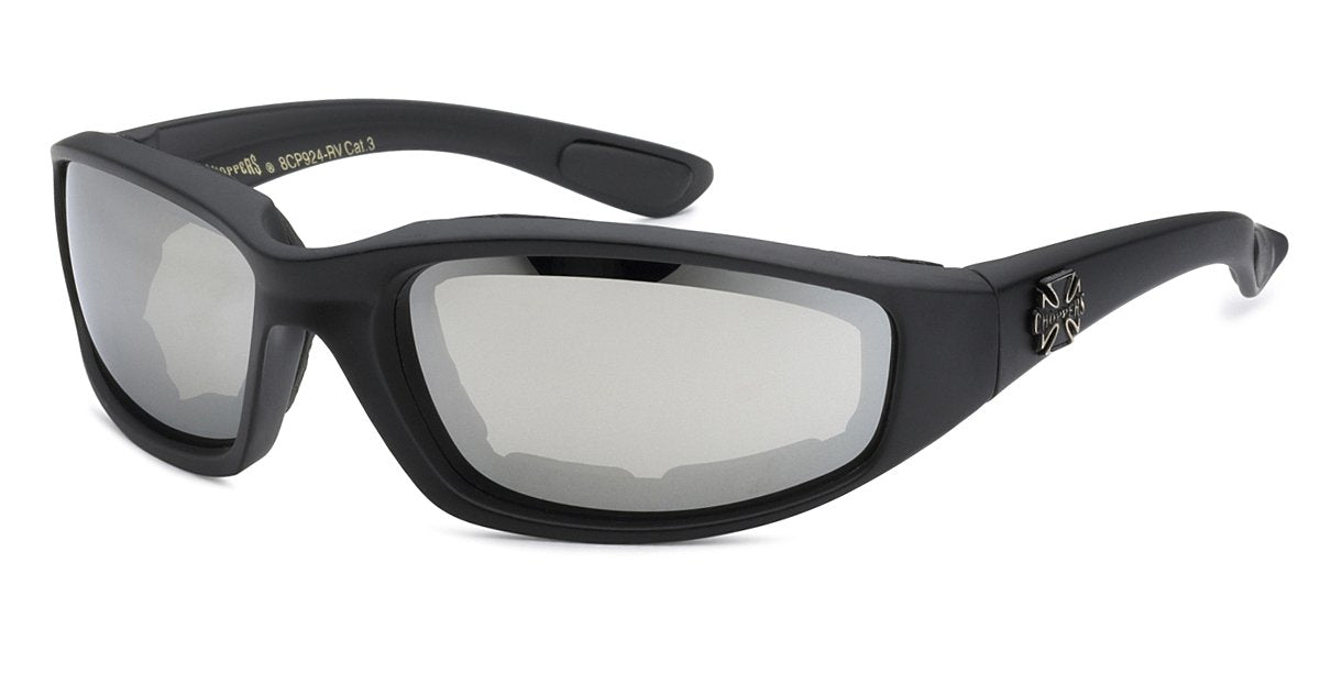 CHOPPERS COLOR MIRROR FOAM LINED SUNGLASSES