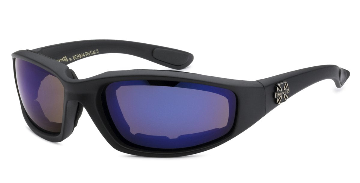 CHOPPERS COLOR MIRROR FOAM LINED SUNGLASSES