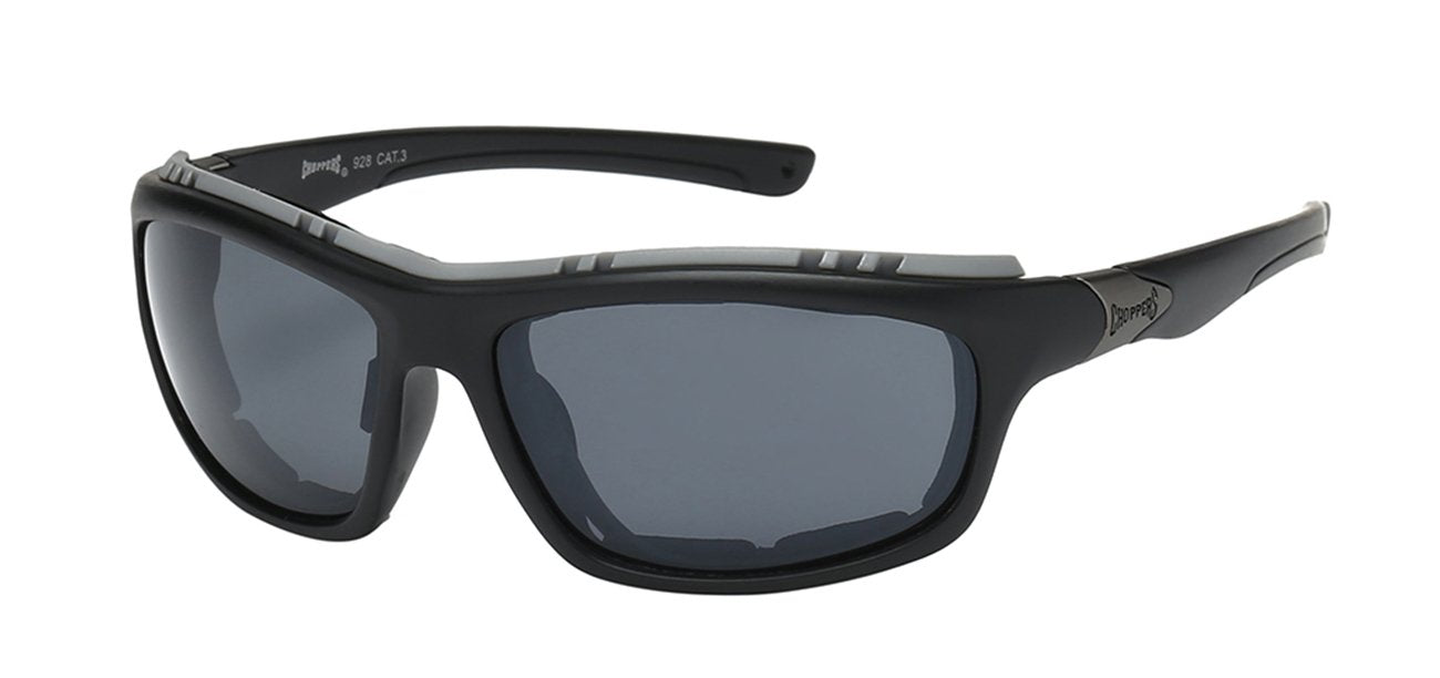 CHOPPERS CONTOUR VENTED FOAM PADDED SUNGLASSES