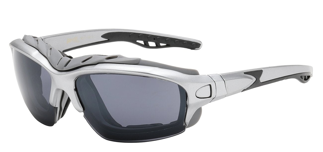 Comfort Fit Polycarbonate Motorcycle Sunglasses