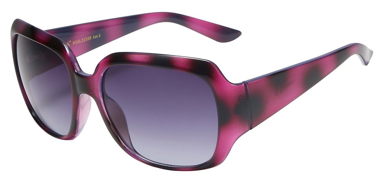 Giselle Square Polymer Frame Women's Sunglasses