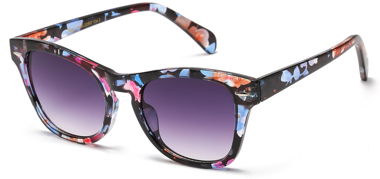 Luna Giselle Butterfly Frame Sunglasses - 12 Colors