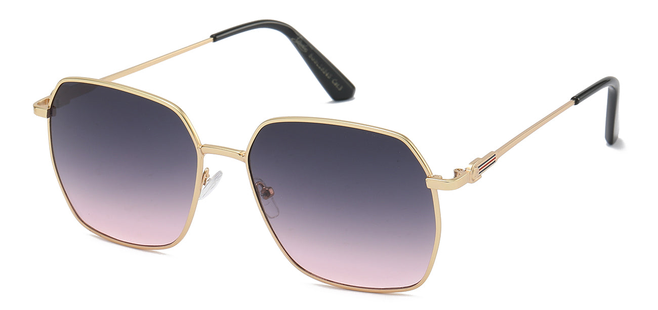 Giselle Square Sunglasses UV400 Protection