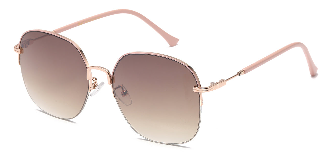 Giselle 8GSL28257 Metallic Frame Sunglasses