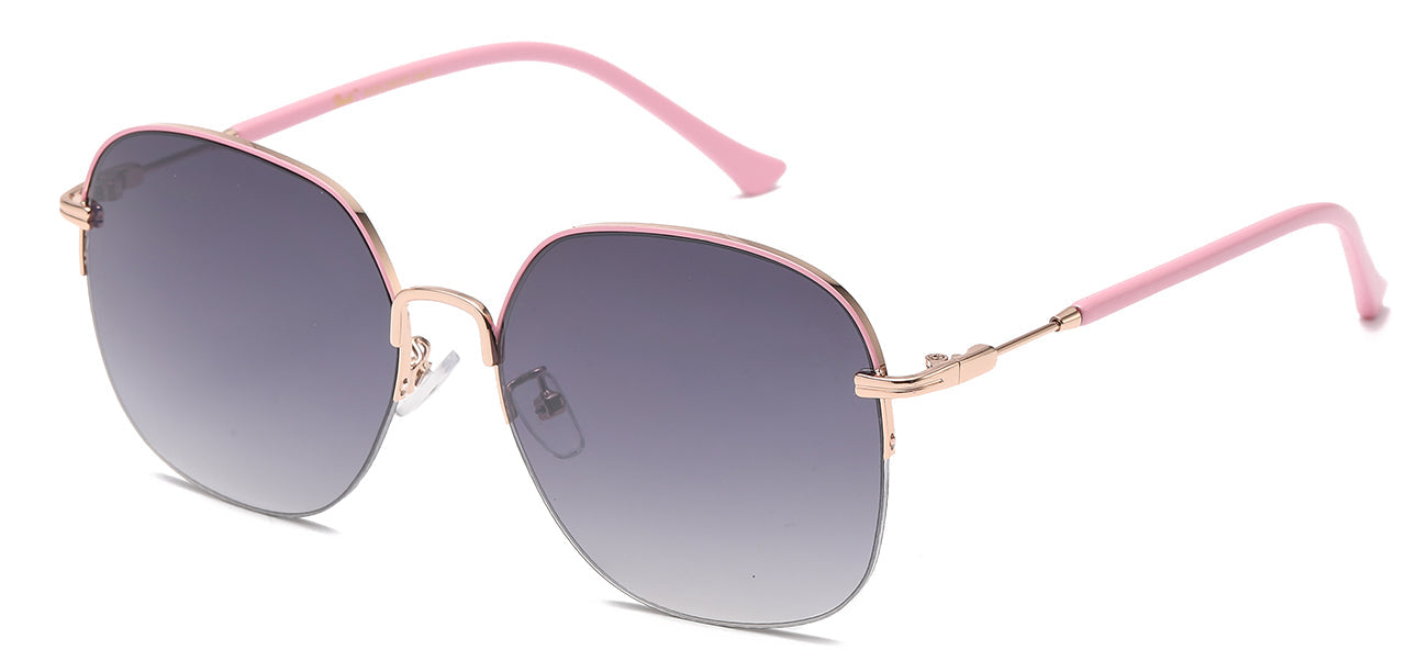 Giselle 8GSL28257 Metallic Frame Sunglasses