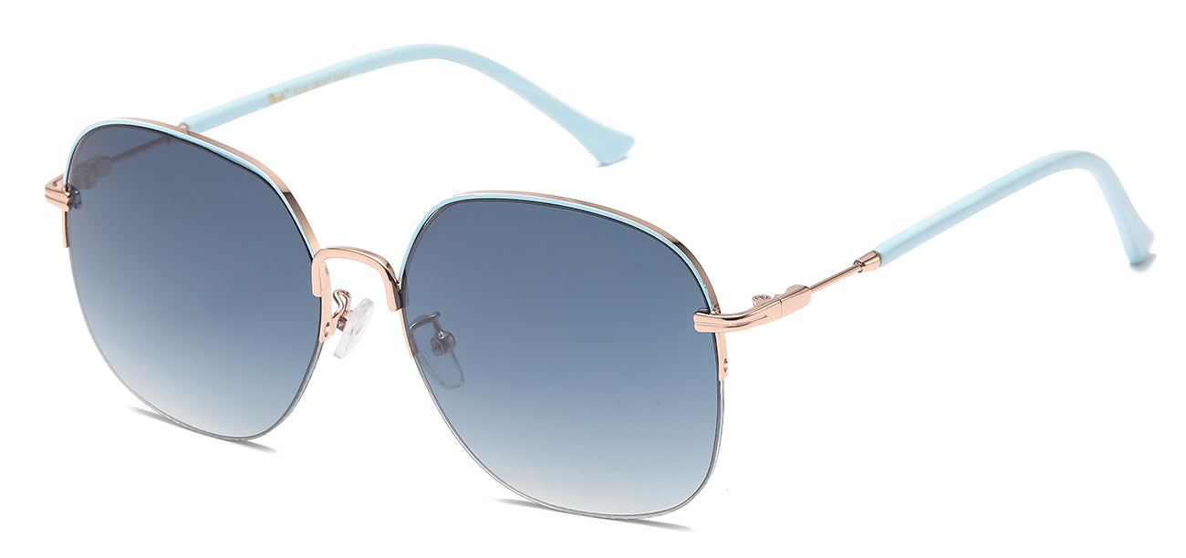 Giselle 8GSL28257 Metallic Frame Sunglasses