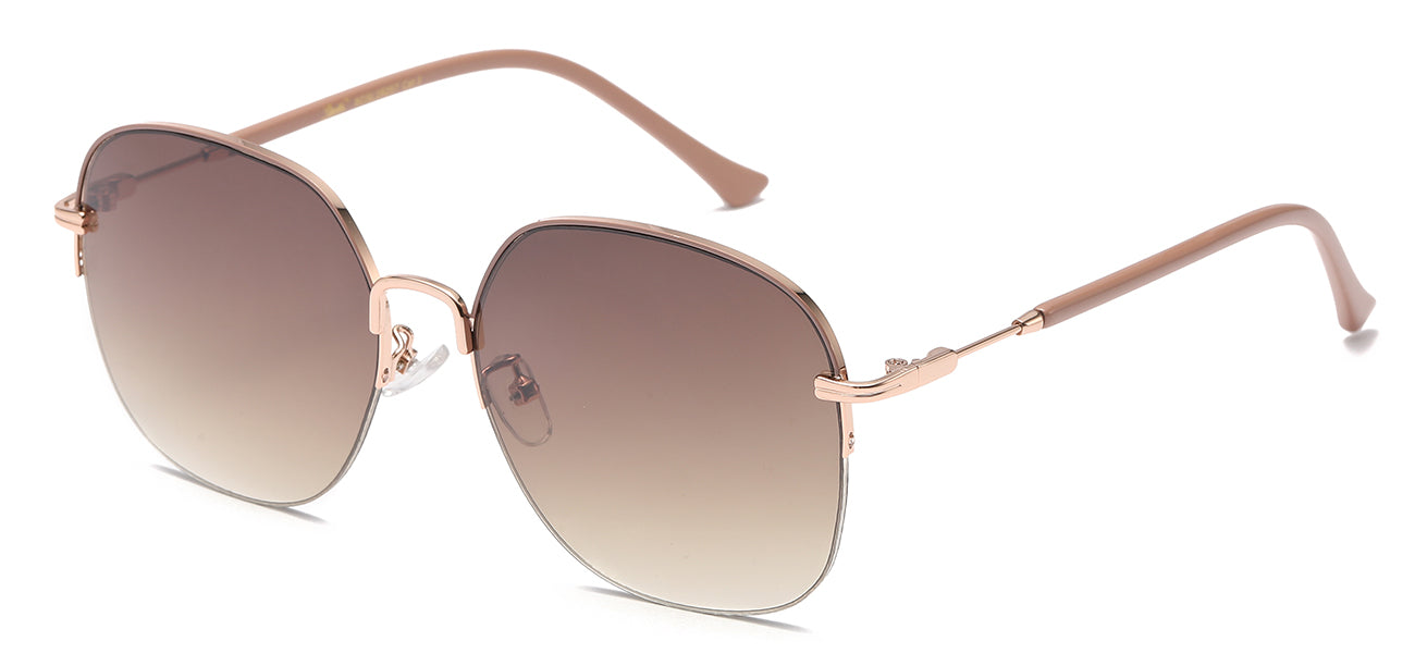 Giselle 8GSL28257 Metallic Frame Sunglasses