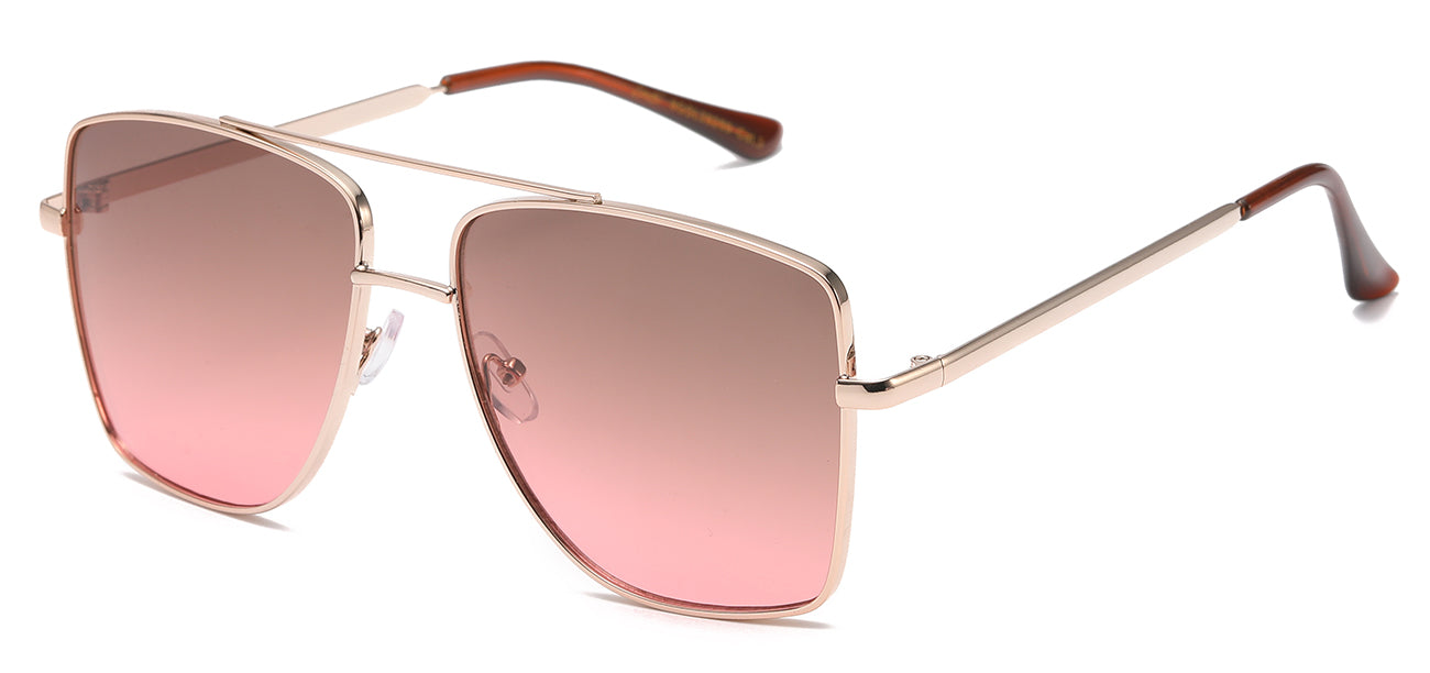 Giselle 8GSL28259 Metallic Frame Sunglasses