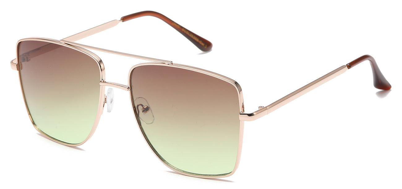 Giselle 8GSL28259 Metallic Frame Sunglasses