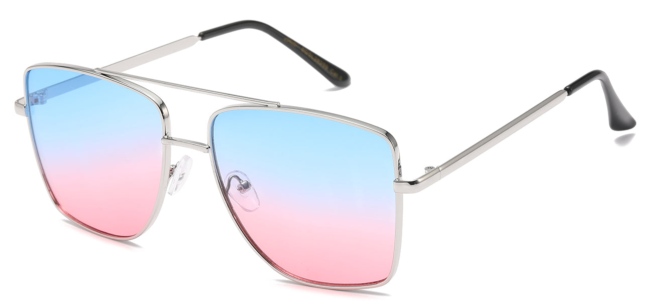 Giselle 8GSL28259 Metallic Frame Sunglasses