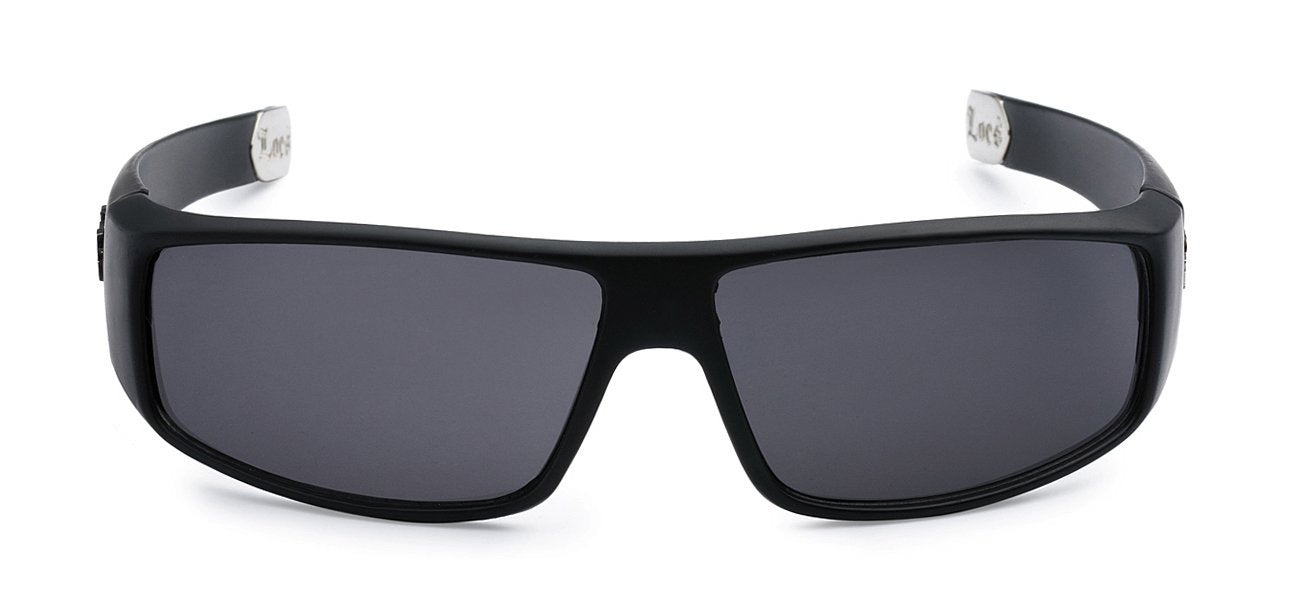 LOCS 8LOC9035-MB MATTE BLACK MEN'S SUNGLASSES