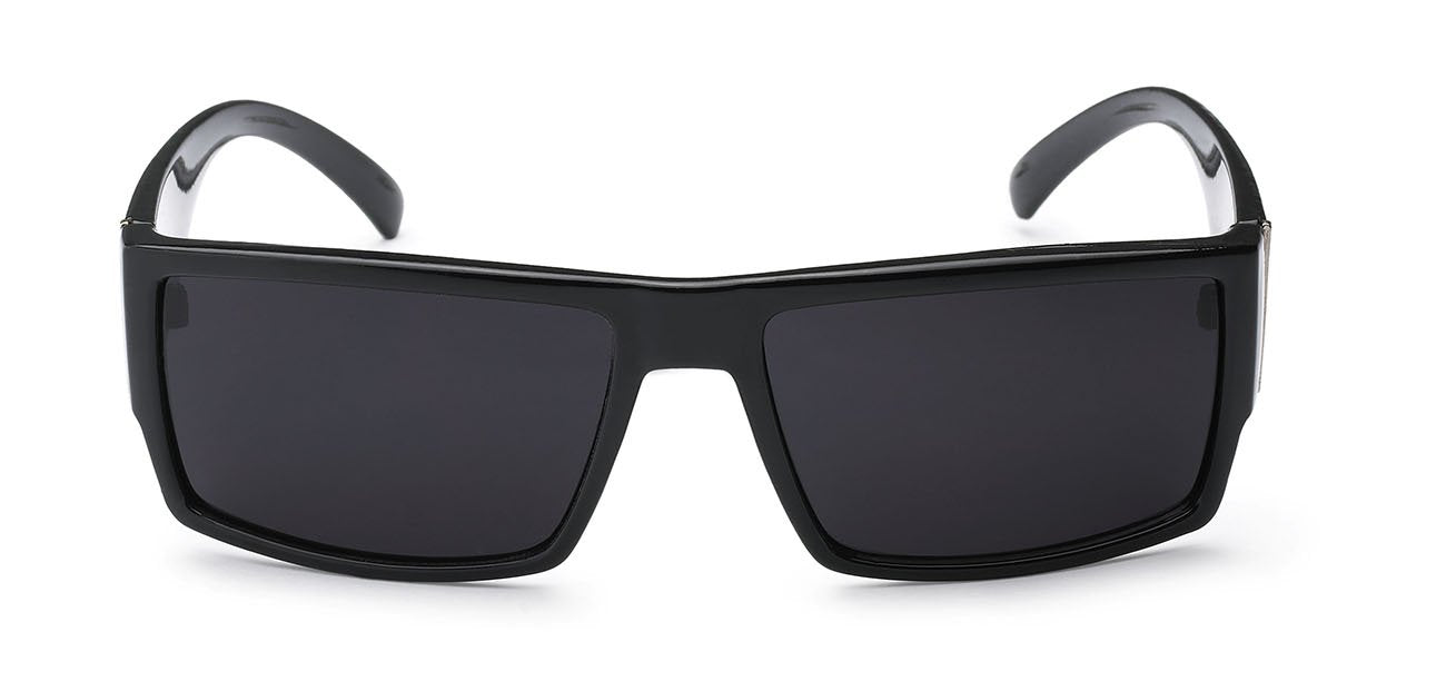 LOCS POLISHED BLACK MEN'S SUNGLASSES