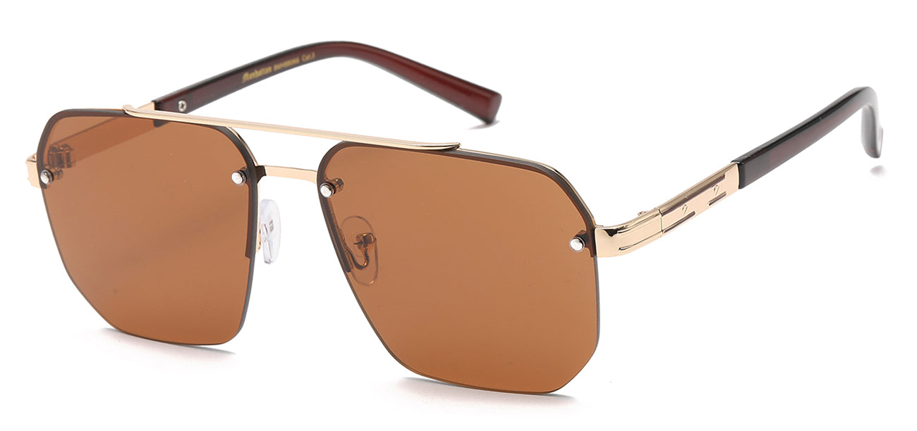 Manhattan 8MH88066 Retro-Style Sunglasses