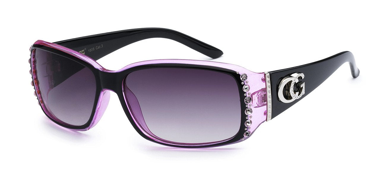 RHINESTONES 8RS1808CG WOMEN'S SUNGLASSES