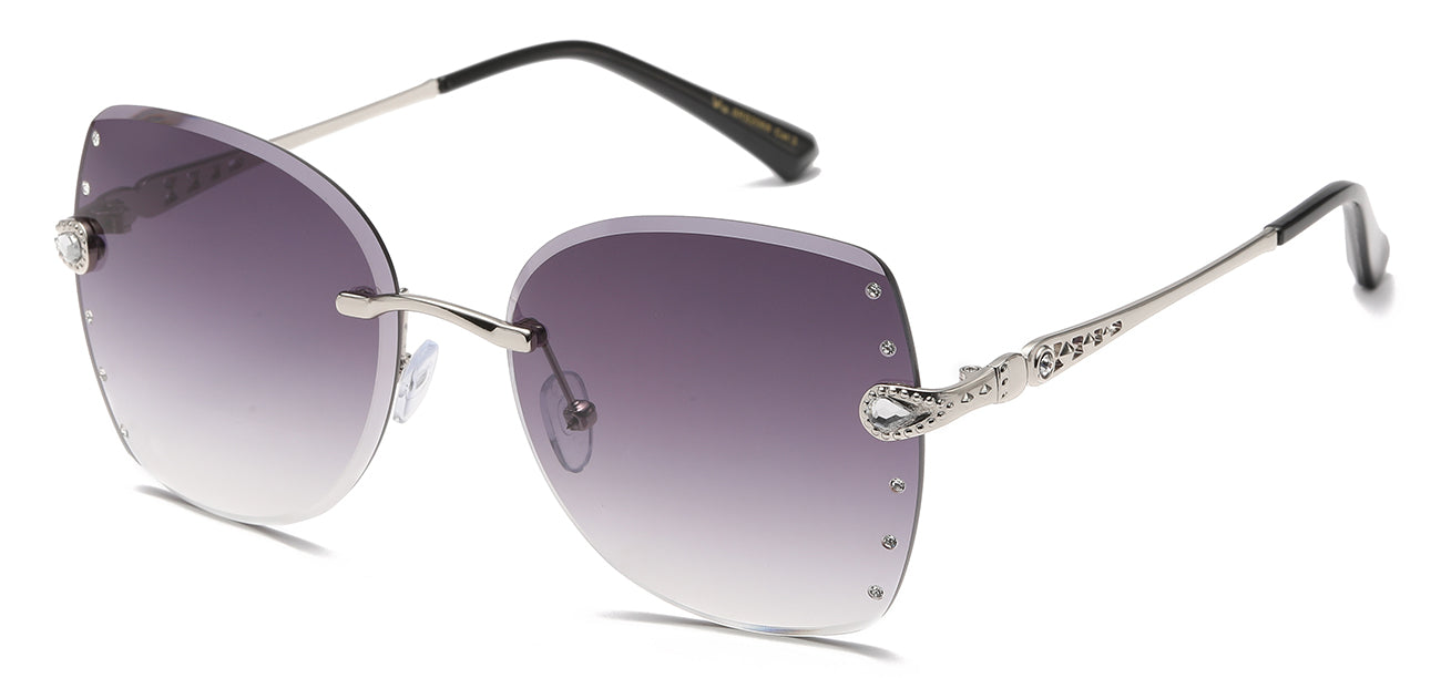 Lavish Rhinestone Embellished 8RS2068 Eyewear