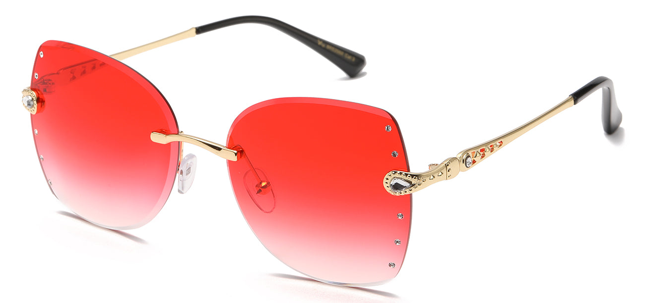 Lavish Rhinestone Embellished 8RS2068 Eyewear