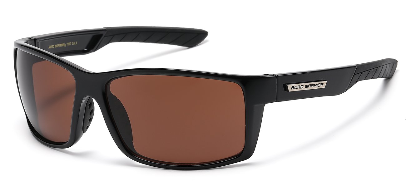 Road Warrior Semi Rimless Driving Sunglasses