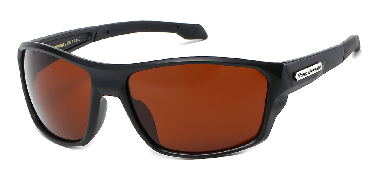 Road Warrior Semi Rimless Driving Sunglasses