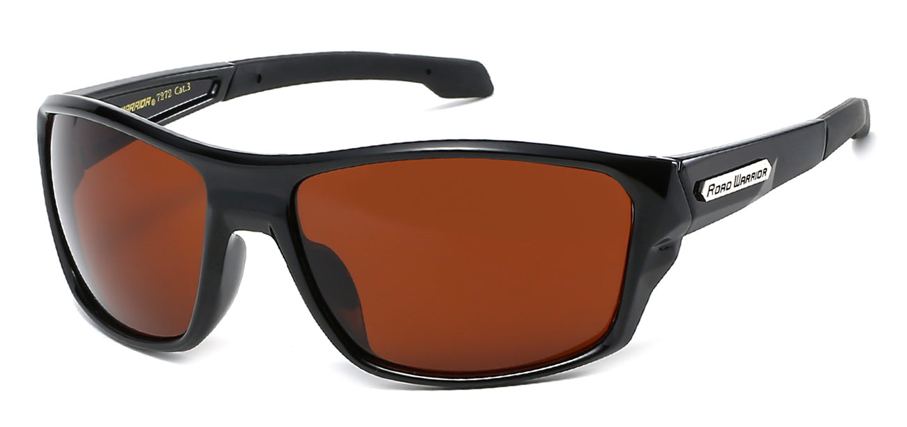 Road Warrior Semi Rimless Driving Sunglasses