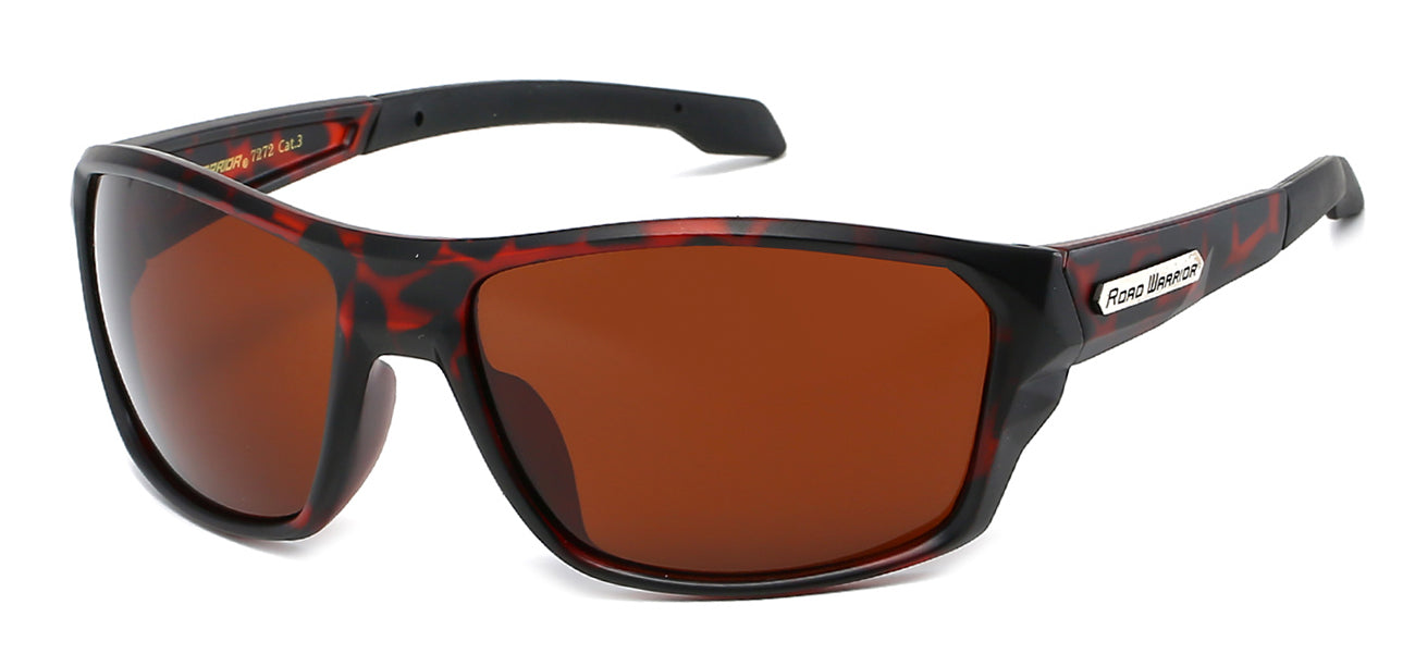 Road Warrior Semi Rimless Driving Sunglasses