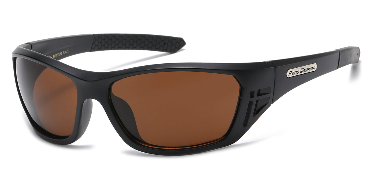 Road Warrior Semi Rimless Driving Sunglasses